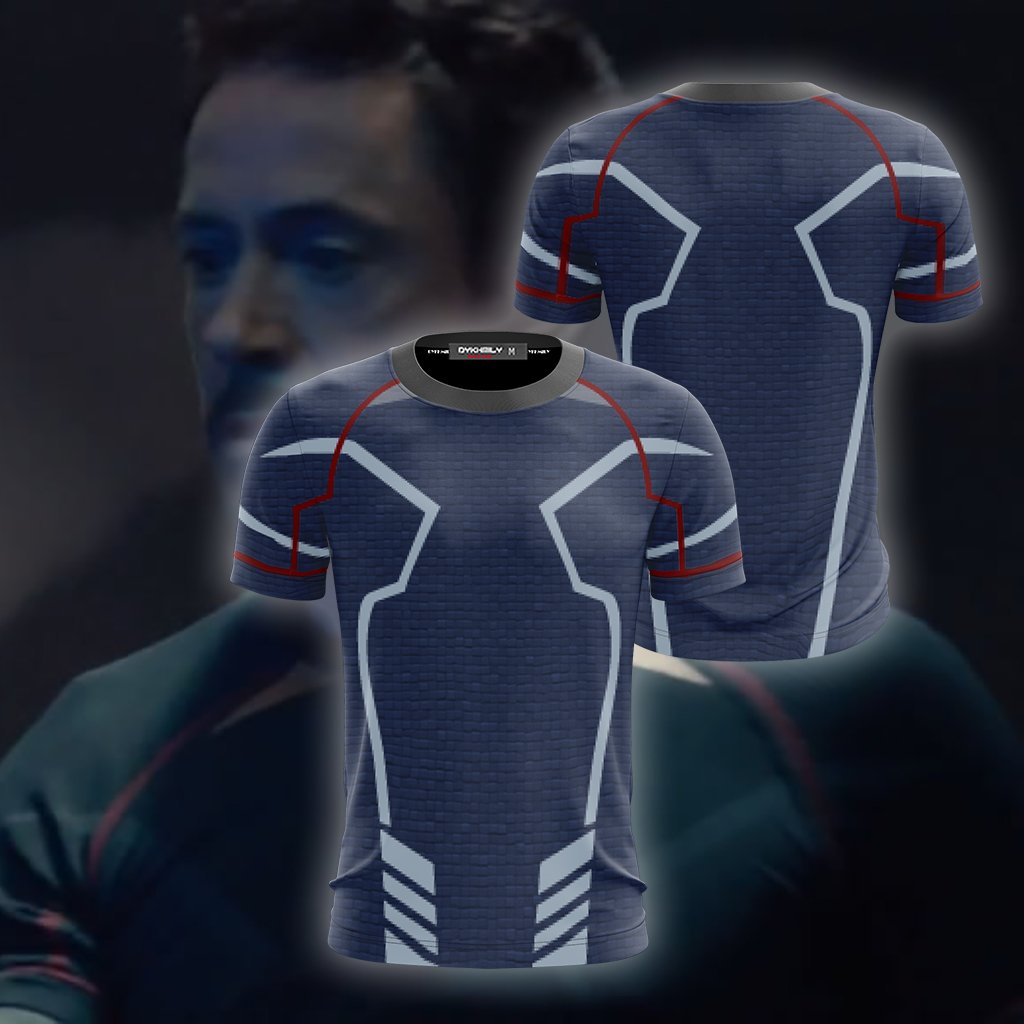 Avengers: Age of Ultron Iron Man (Tony Stark) Cosplay Unisex 3D T-shirt