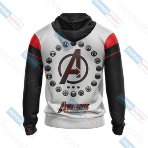 Avengers Endgame Unisex Zip Up Hoodie Jacket