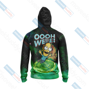 Mr.Poopybutthole Rick and Morty Unisex 3D Hoodie