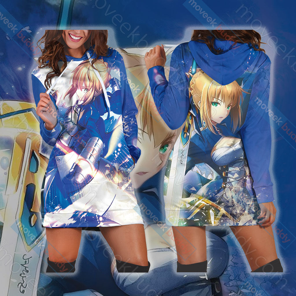 Fate/ Stay Night - Saber 3D Hoodie Dress