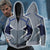 Quicksilver (Pietro Maximoff) Cosplay Zip Up Hoodie Jacket