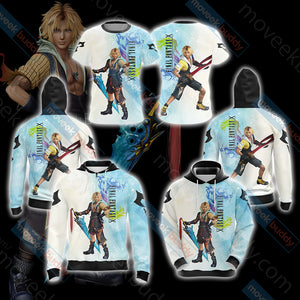 Final Fantasy X - Tidus Unisex Zip Up Hoodie Jacket