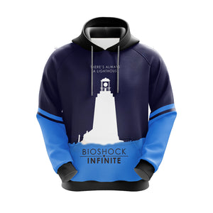 BioShock Infinite There's Always A Lighthouse New Unisex 3D Hoodie