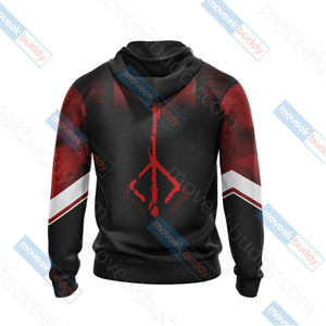 Bloodborne - Hunter's Mark New Unisex Zip Up Hoodie Jacket