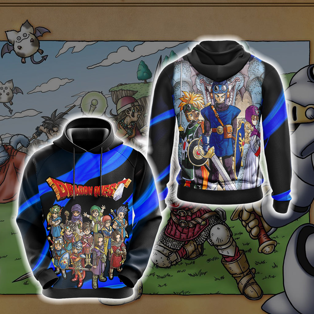 Dragon Quest New Style Unisex 3D Hoodie