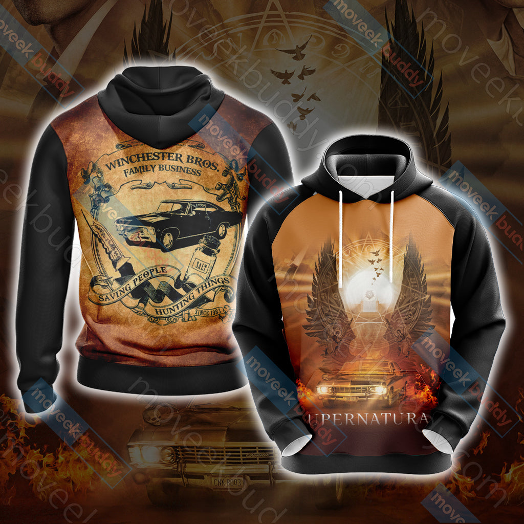 Supernatural New Collection Unisex 3D Hoodie