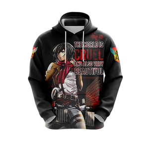 The World Is Cruel and Also Very Beautiful T-shirt Zip Hoodie Pullover Hoodie