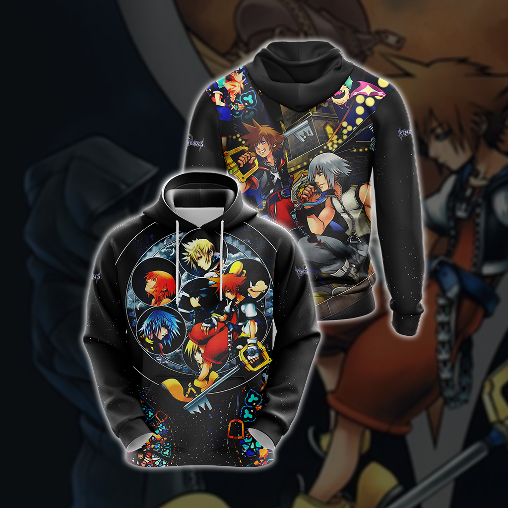 Kingdom Hearts New Style Unisex 3D Hoodie