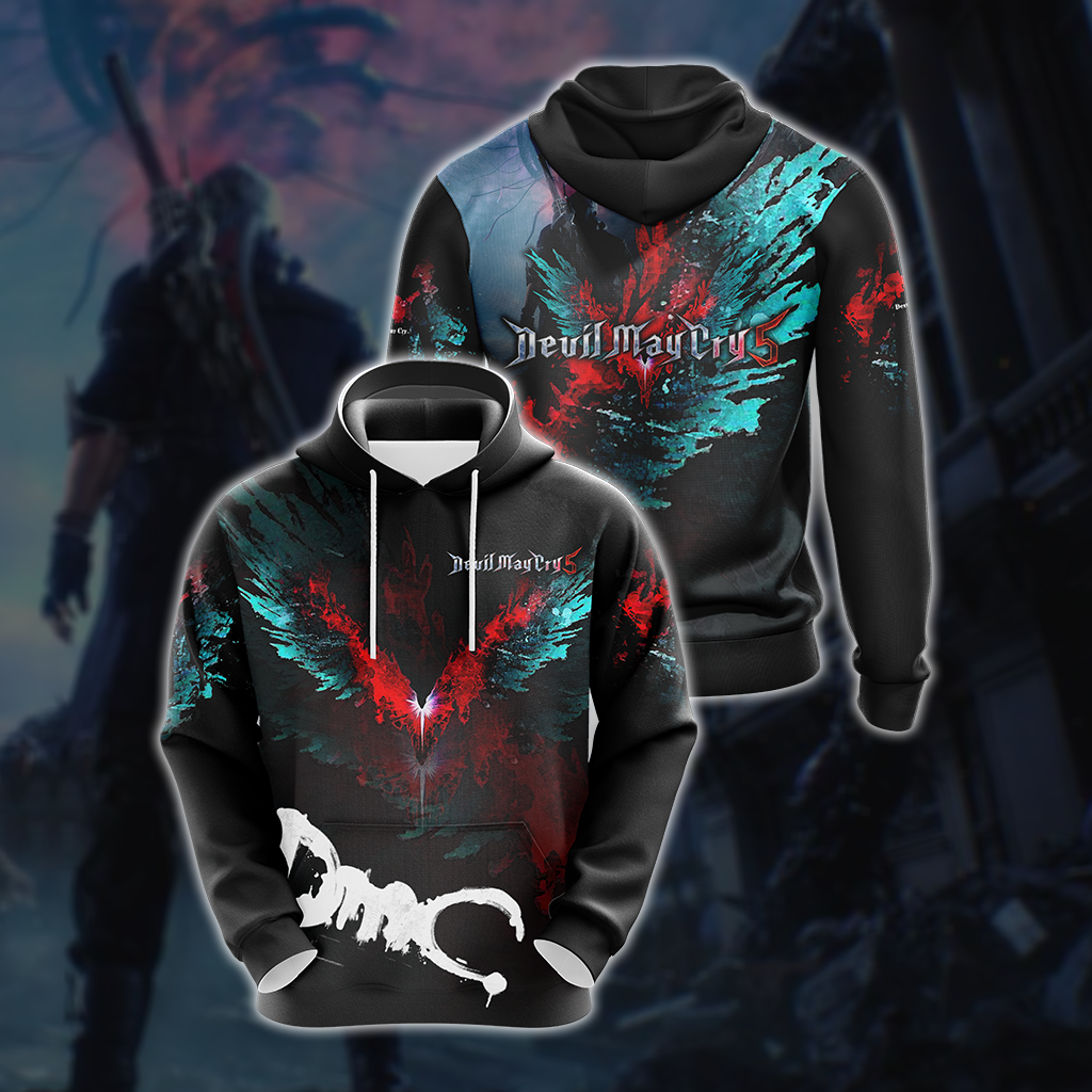 Devil May Cry 5 Unisex 3D Hoodie