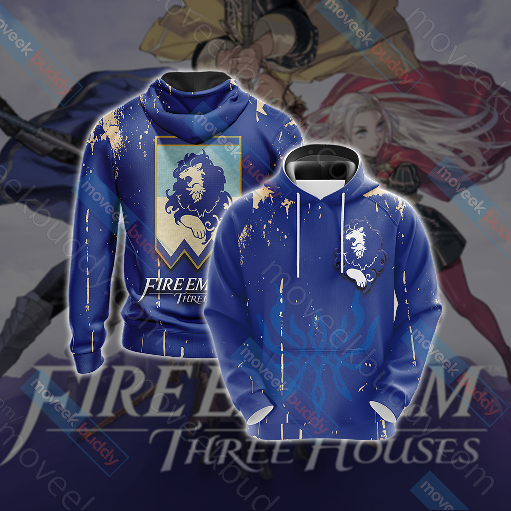 Fire Emblem - The Blue Lions Unisex 3D Hoodie