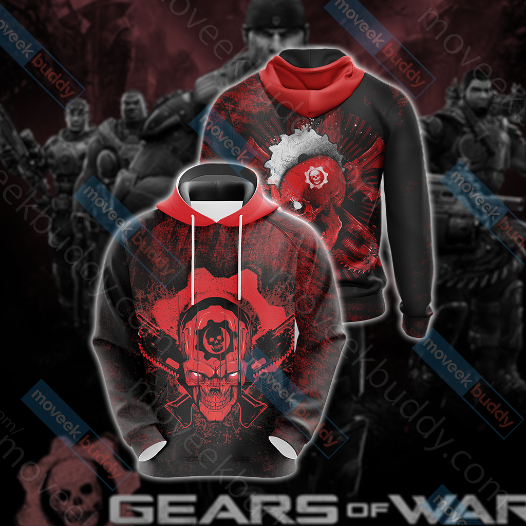 Gears of War New Look Unisex 3D Hoodie