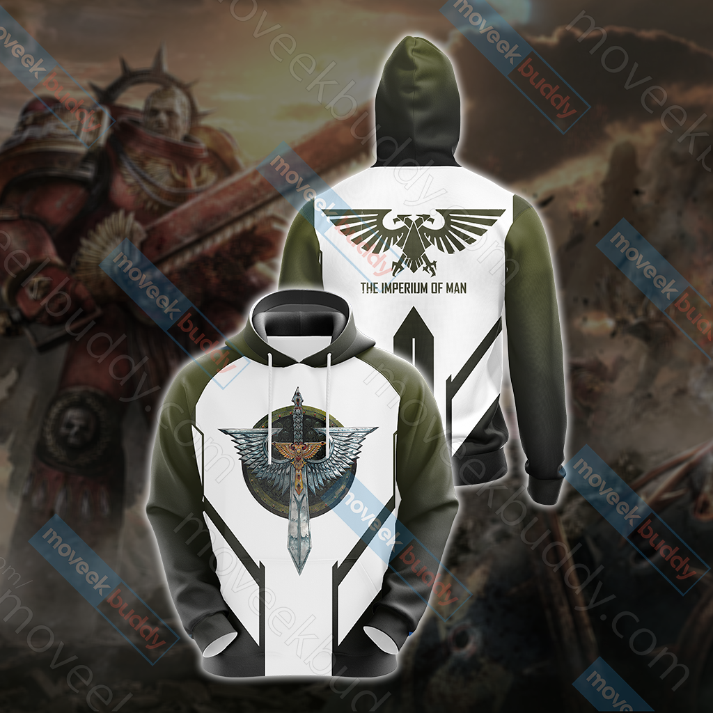 Warhammer 40,000 - The Imperial Aquila Unisex 3D Hoodie