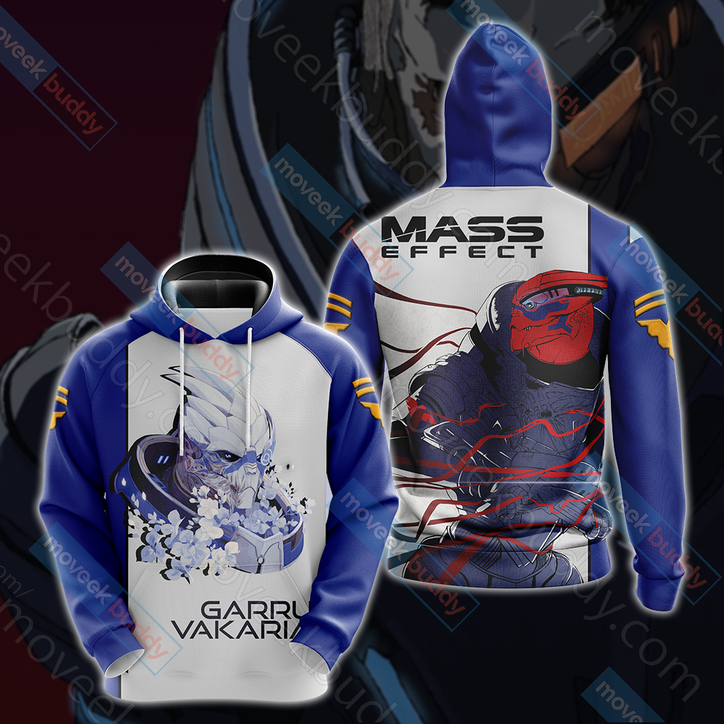 Mass Effect - Garrus Vakarian Unisex 3D Hoodie