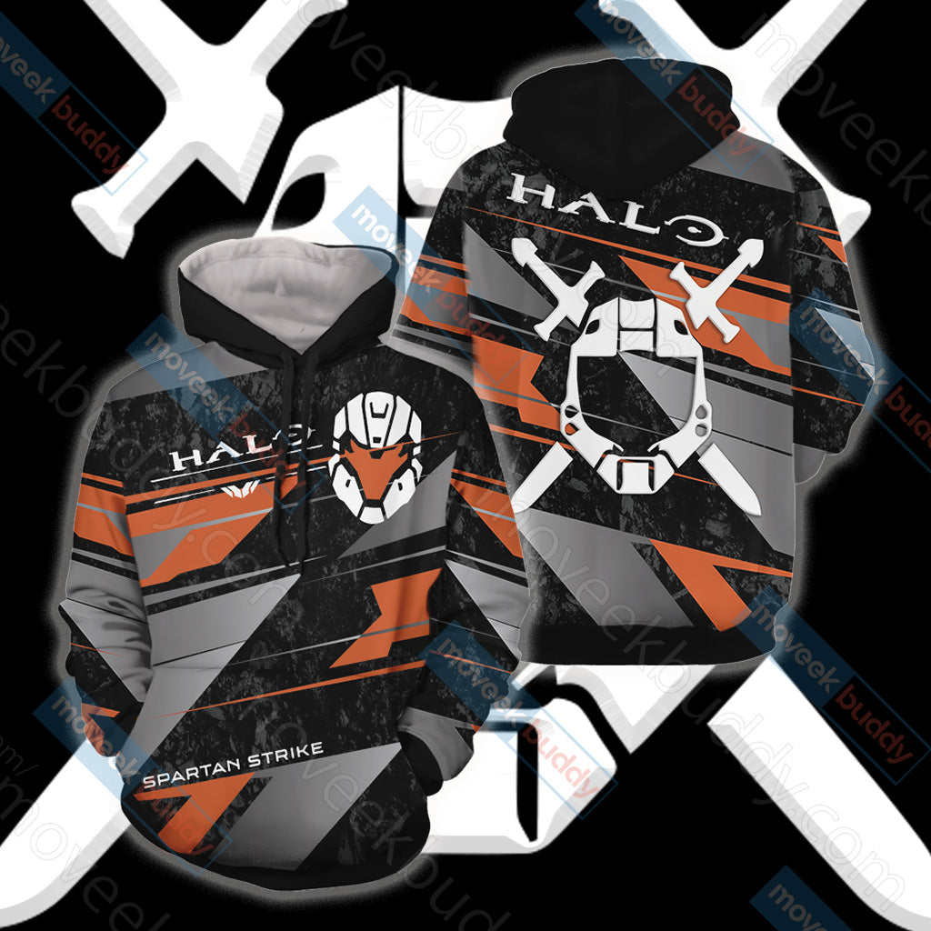 Halo - Spartans Helmet Unisex 3D Hoodie