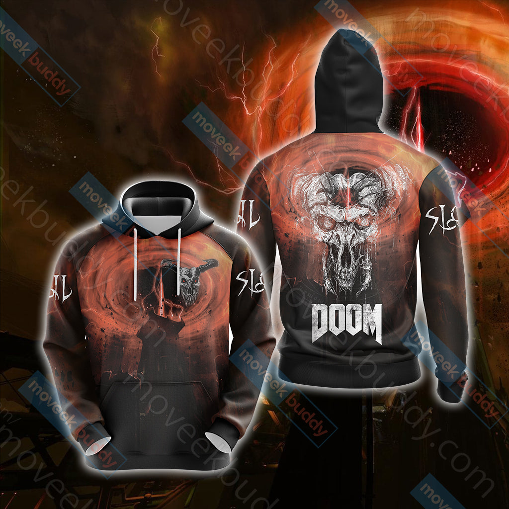 Doom - Icon of Sin Unisex 3D Hoodie