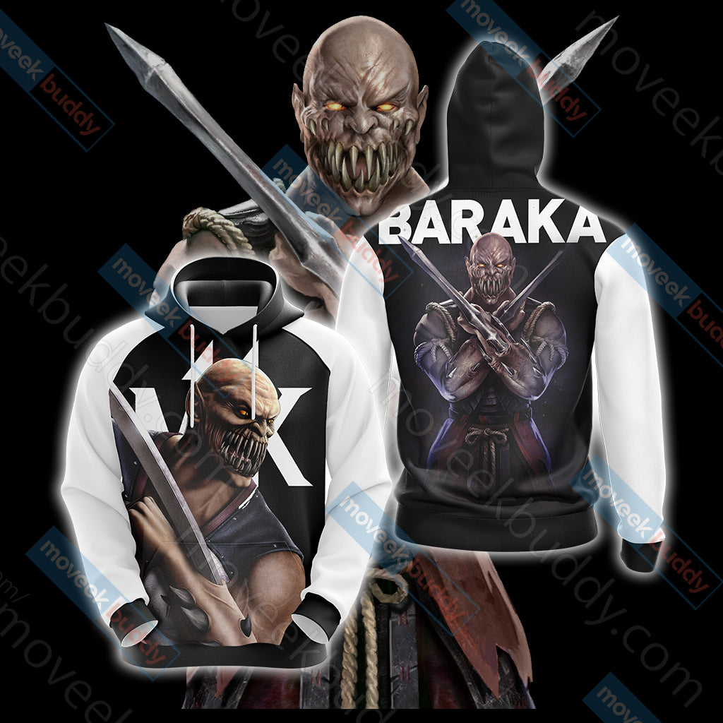 Mortal Kombat Baraka New Unisex 3D Hoodie