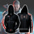 Mass Effect N7 Armor Cosplay Zip Up Hoodie Jacket
