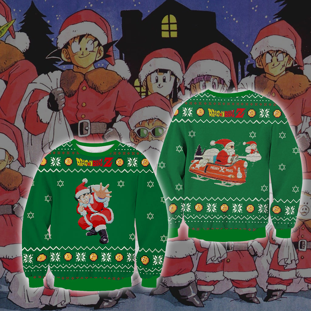 Dragon Ball - Goku Ugly Christmas 3D Sweater
