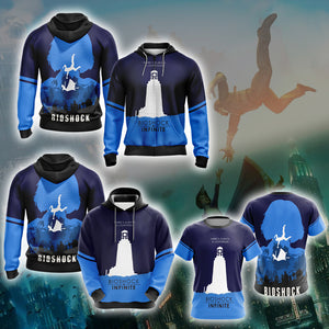 BioShock Infinite There's Always A Lighthouse New Unisex 3D Hoodie