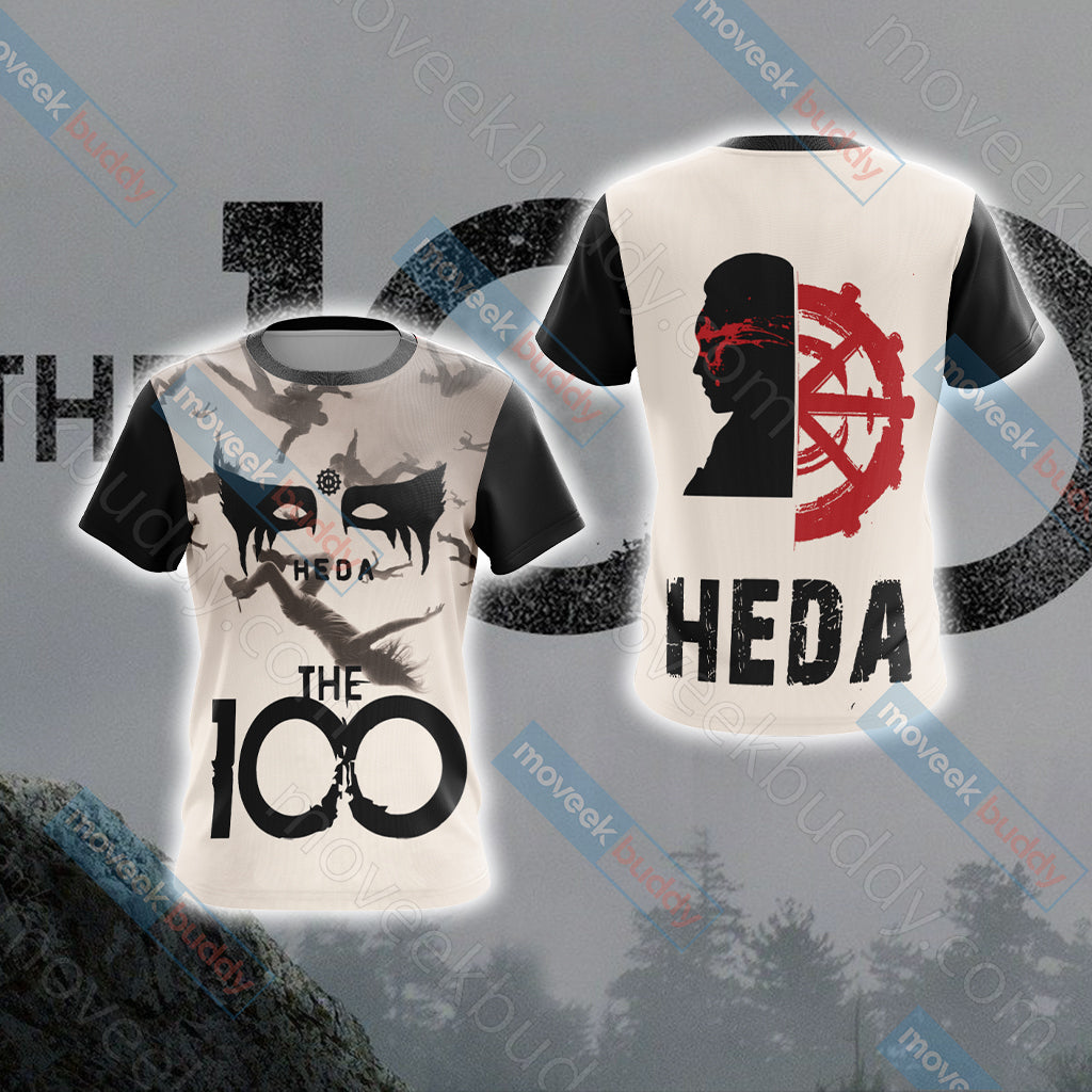 The 100 - Heda Unisex 3D T-shirt