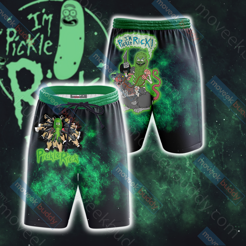 Rick and Morty New Beach Shorts