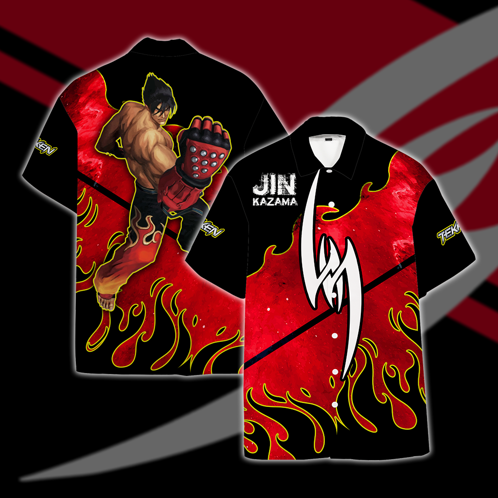 Tekken - Jin Kazama Unisex Hawaiian Shirt