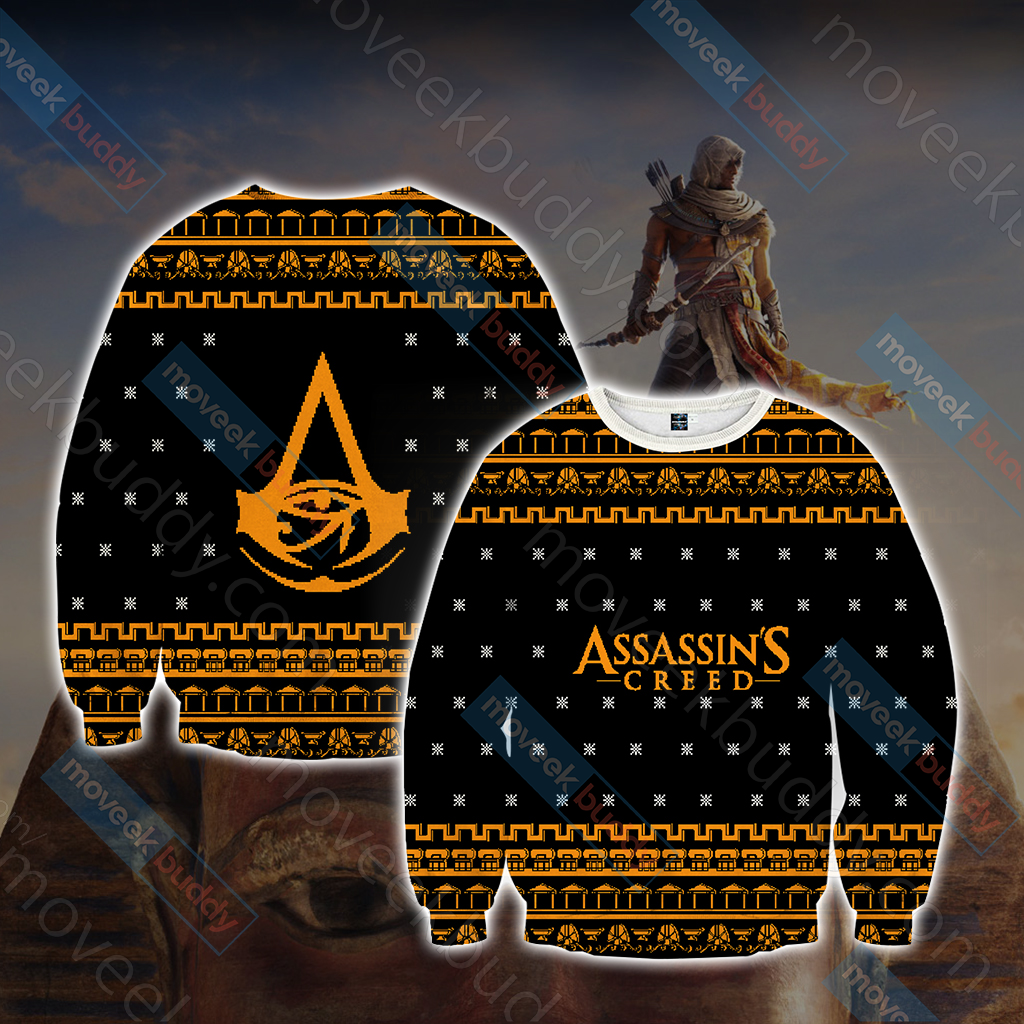 Assassin's Creed - Origins Knitting Style Unsex 3D Sweater