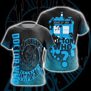 Doctor Who (TV show) Lord Of Time Unisex 3D T-shirt