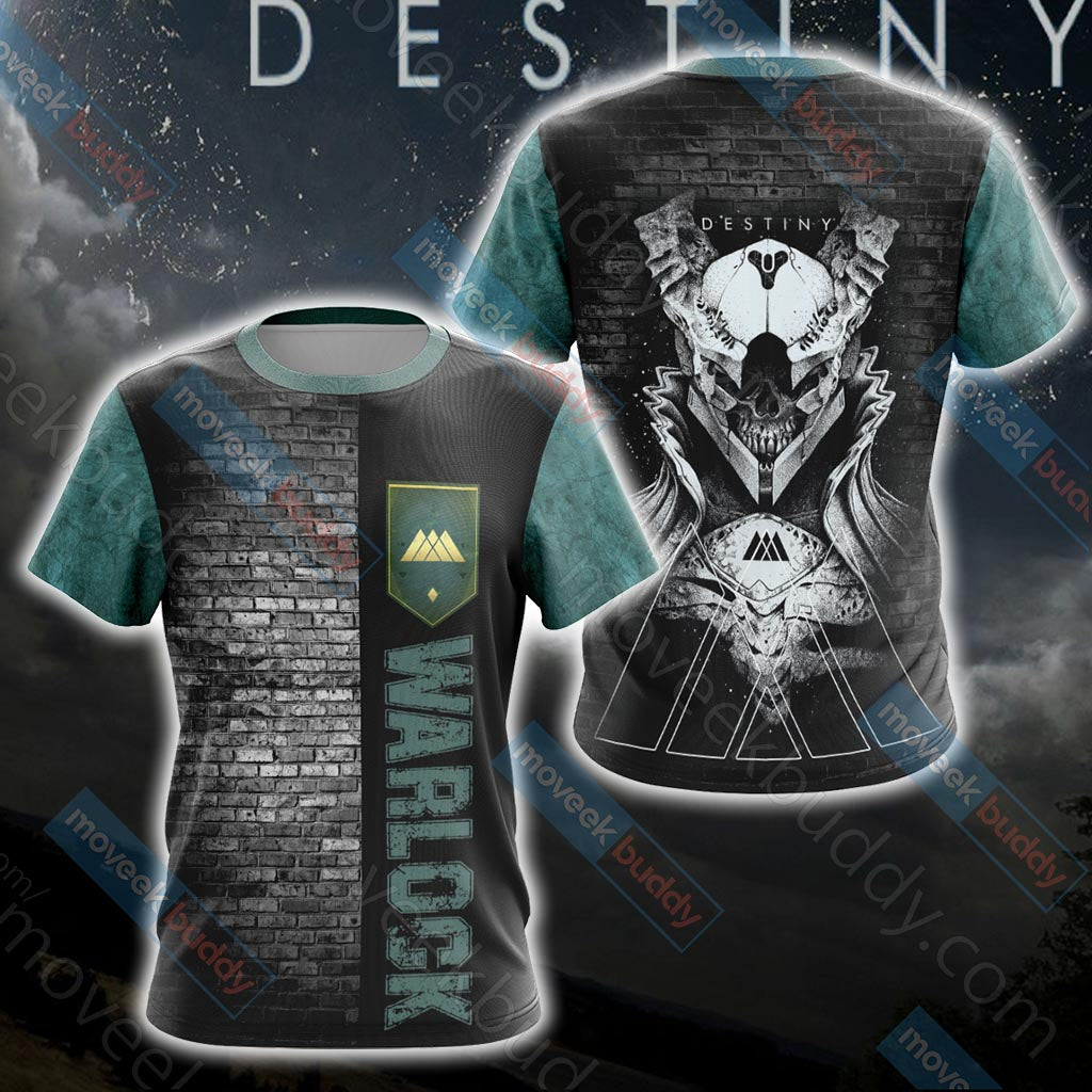 Destiny 2 - Warlock New Unisex 3D T-shirt