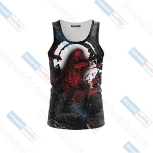 Godzilla King Of The Monsters New Version 3D Tank Top