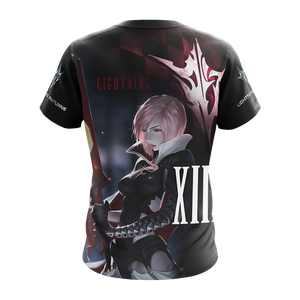 Final Fantasy XIII Lighting Returns Unisex 3D T-shirt Zip Hoodie 