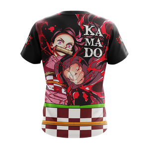 Demon Slayer Kamado Nezuko Unisex 3D T-shirt Zip Hoodie Pullover Hoodie