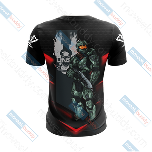Halo - Master Chief Unisex 3D T-shirt