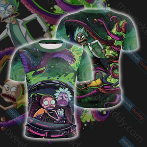 Rick and Morty Unisex 3D T-shirt