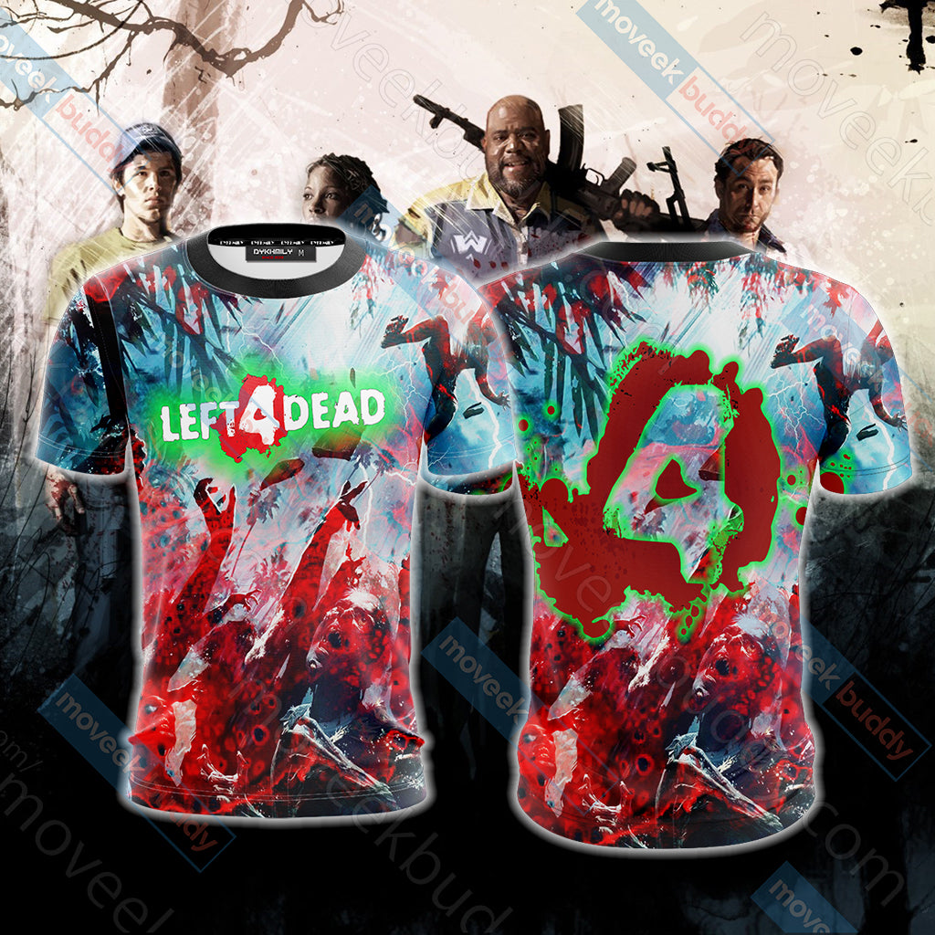 Left 4 Dead Symbol Unisex 3D T-shirt