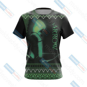 Arrow Knitting Style Unisex 3D T-shirt