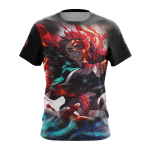 Demon Slayer Kamado Tanjiro Unisex 3D T-shirt Zip Hoodie Pullover Hoodie 