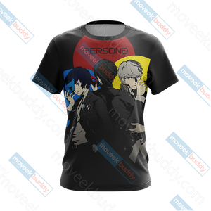 Persona 3, 4, 5 Protagonists Unisex 3D T-shirt