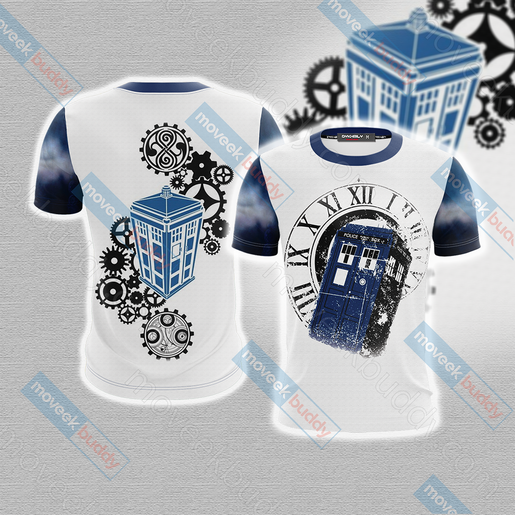 Doctor Who Tardis New Unisex 3D T-shirt