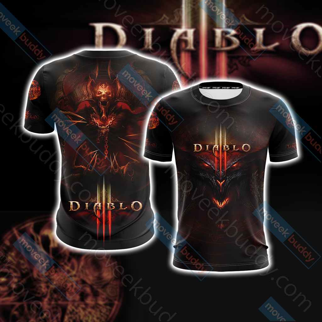 Diablo III New Unisex 3D T-shirt