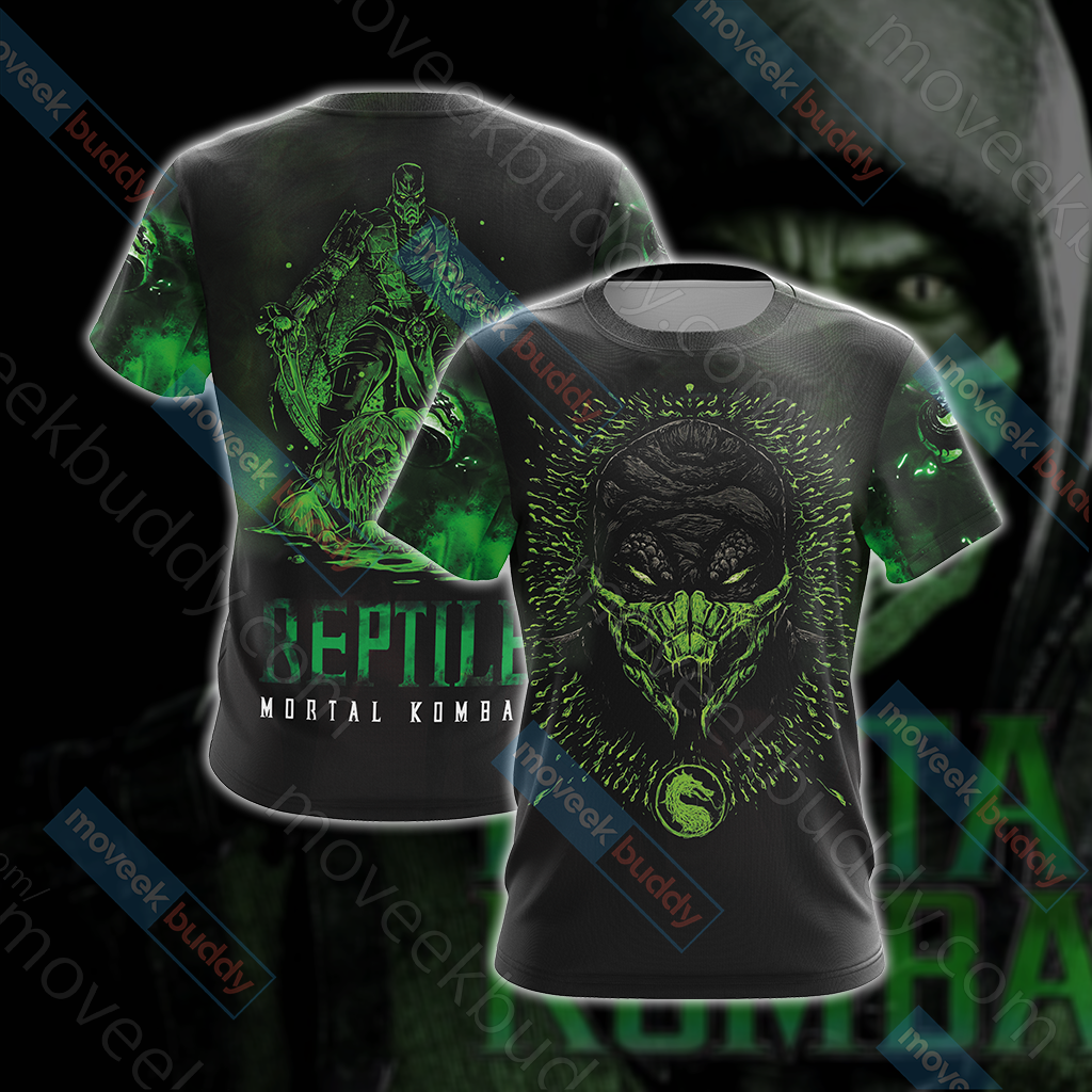 Mortal kombat - REPTILE Unisex 3D T-shirt
