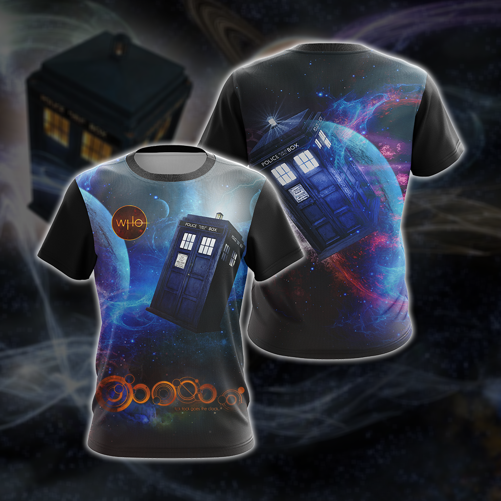 Doctor Who New Unisex 3D T-shirt