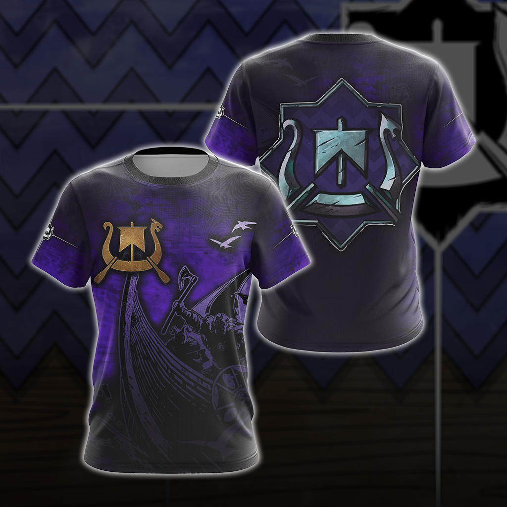 The Witcher - Skellige Clan Unisex 3D T-shirt