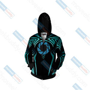 Portal 2 - Aperture Lab Logo Unisex Zip Up Hoodie Jacket
