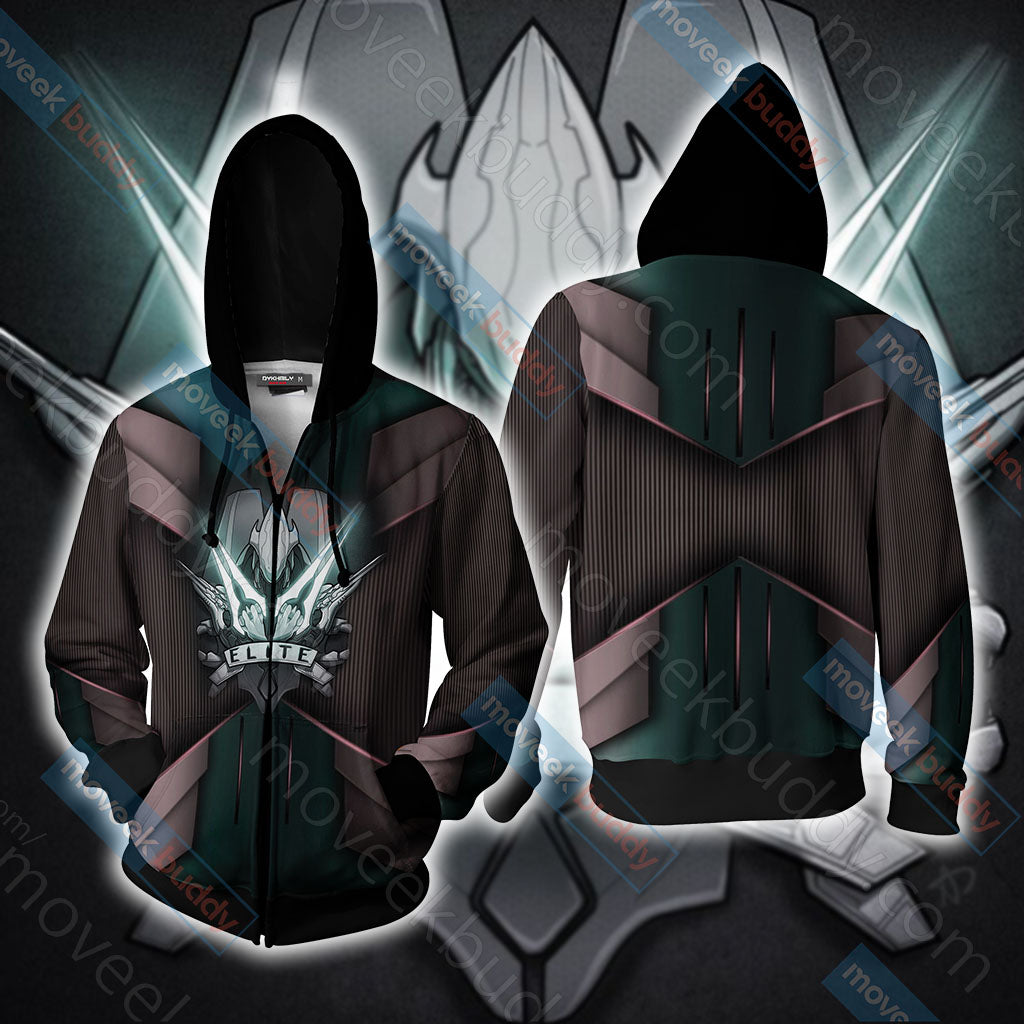 Halo - Elite Unisex Zip Up Hoodie Jacket