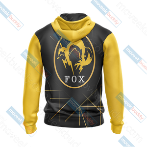 Metal Gear Solid V - FOX Unit Crest Unisex Zip Up Hoodie Jacket