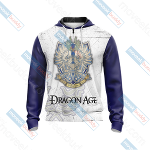 Dragon Age - House Cousland of Amaranthine Unisex Zip Up Hoodie Jacket