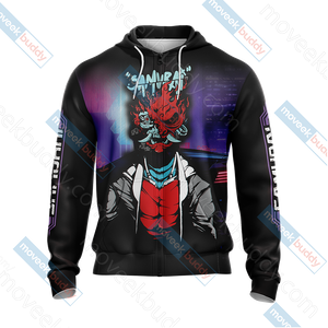Cyberpunk 2077 New Style Unisex Zip Up Hoodie Jacket