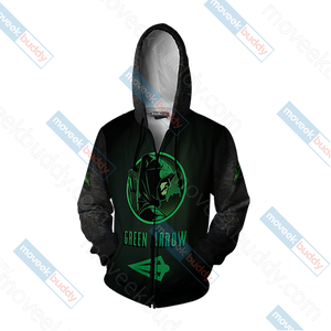 Arrow Oliver New Unisex Zip Up Hoodie Jacket