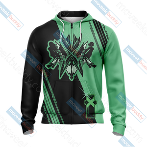 Xenoblade Chronicles Unisex Zip Up Hoodie Jacket